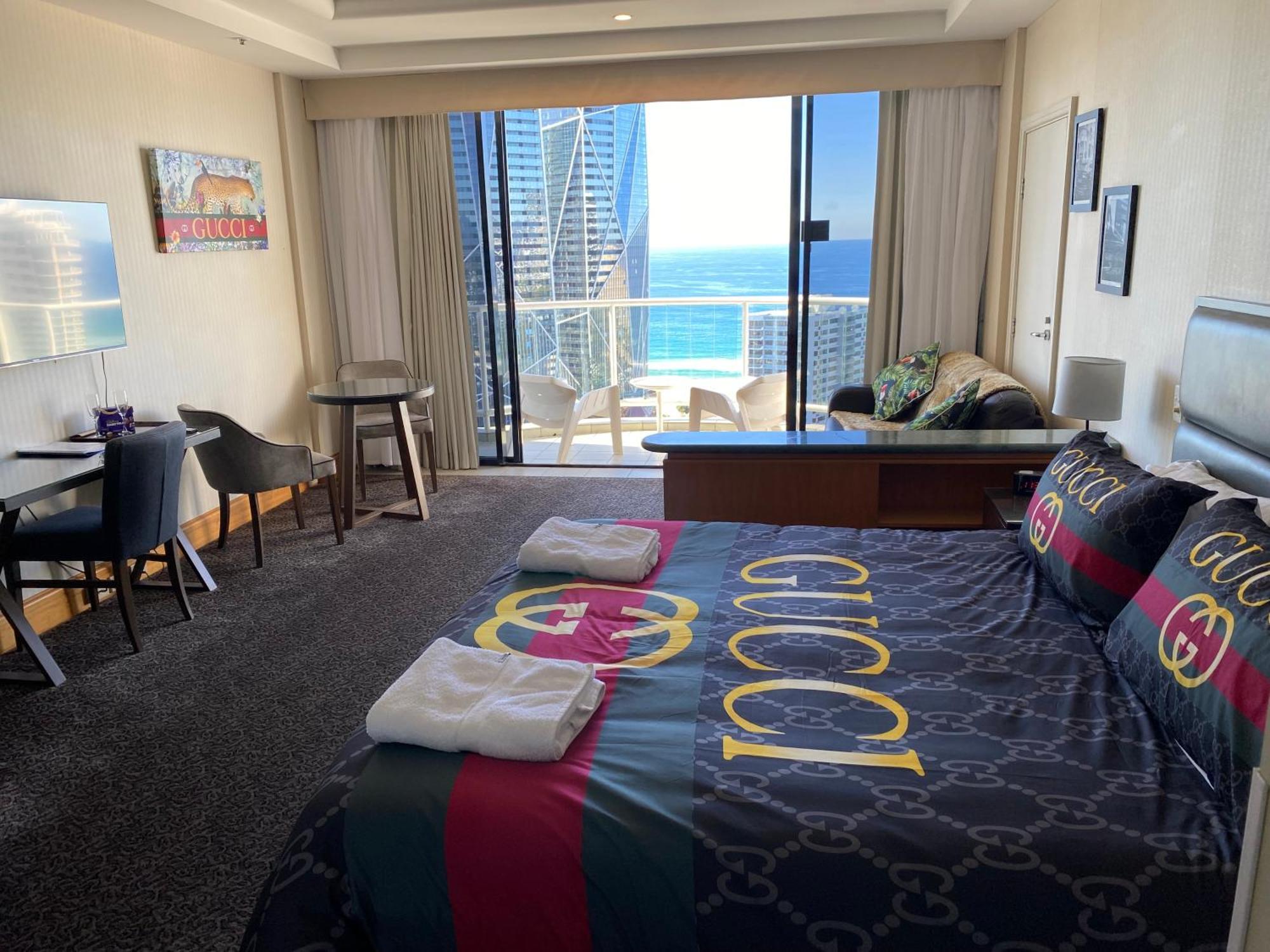 Luxury Privately Owned Ocean View Studio Apartments At O4Ks Gold Tower Gold Coast Extérieur photo